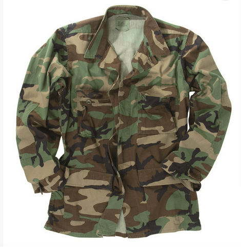 MIL-TEC US Bdu Campo Giacca R/S Woodland Outdoor Giacca 