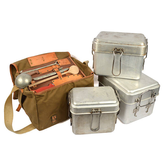 Set Cuisine Gamelle Camping Stainless North 49 - Surplus D'Armée