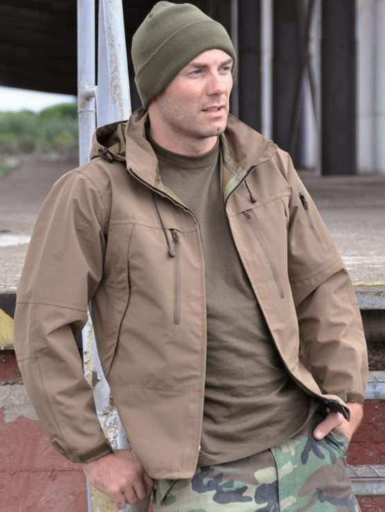 Mil-Tec Men's 3-Layer Laminate Softshell Jacket