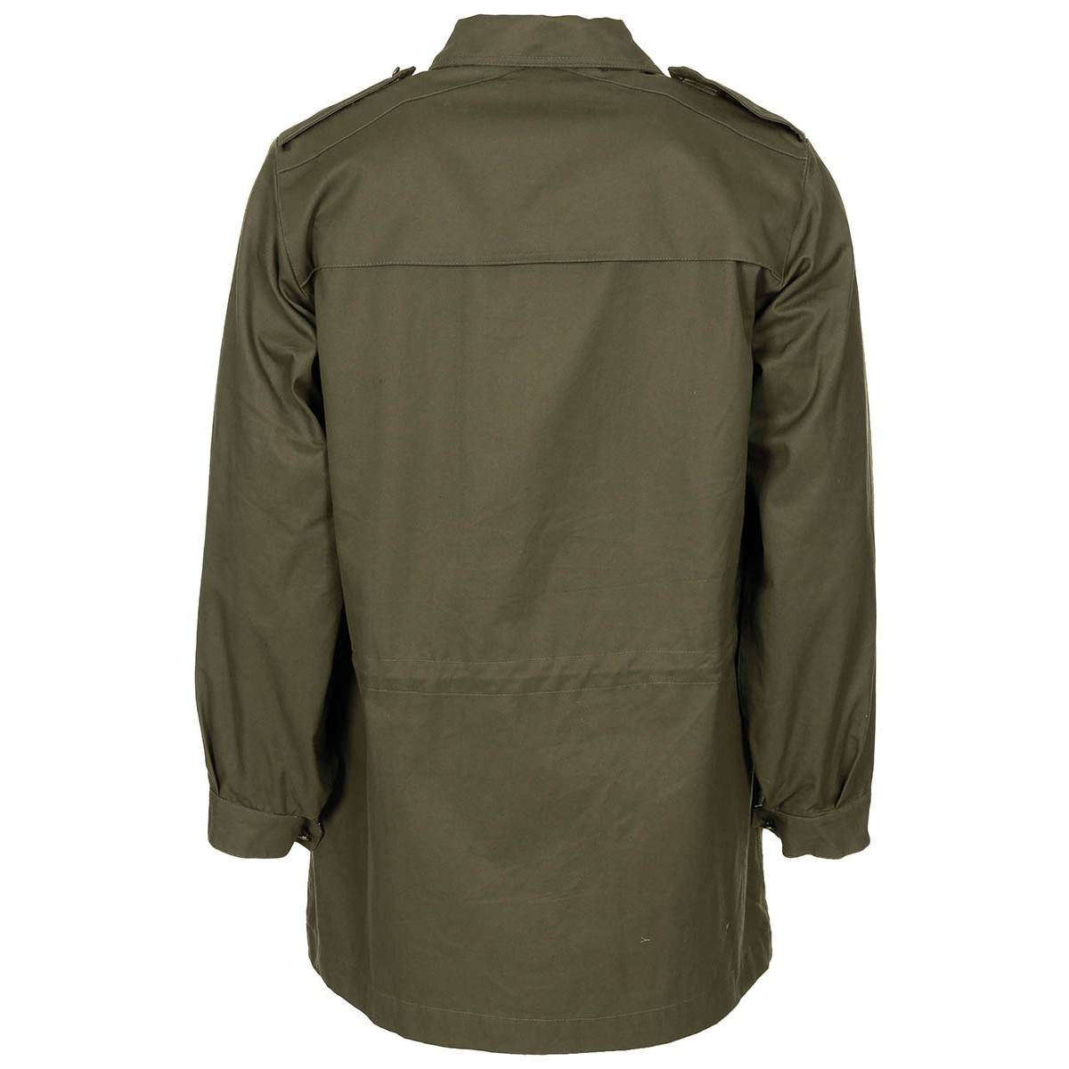 FIELD PARKA WITHOUT LINING - OD GREEN - ITALIAN MILITARY SURPLUS - USED