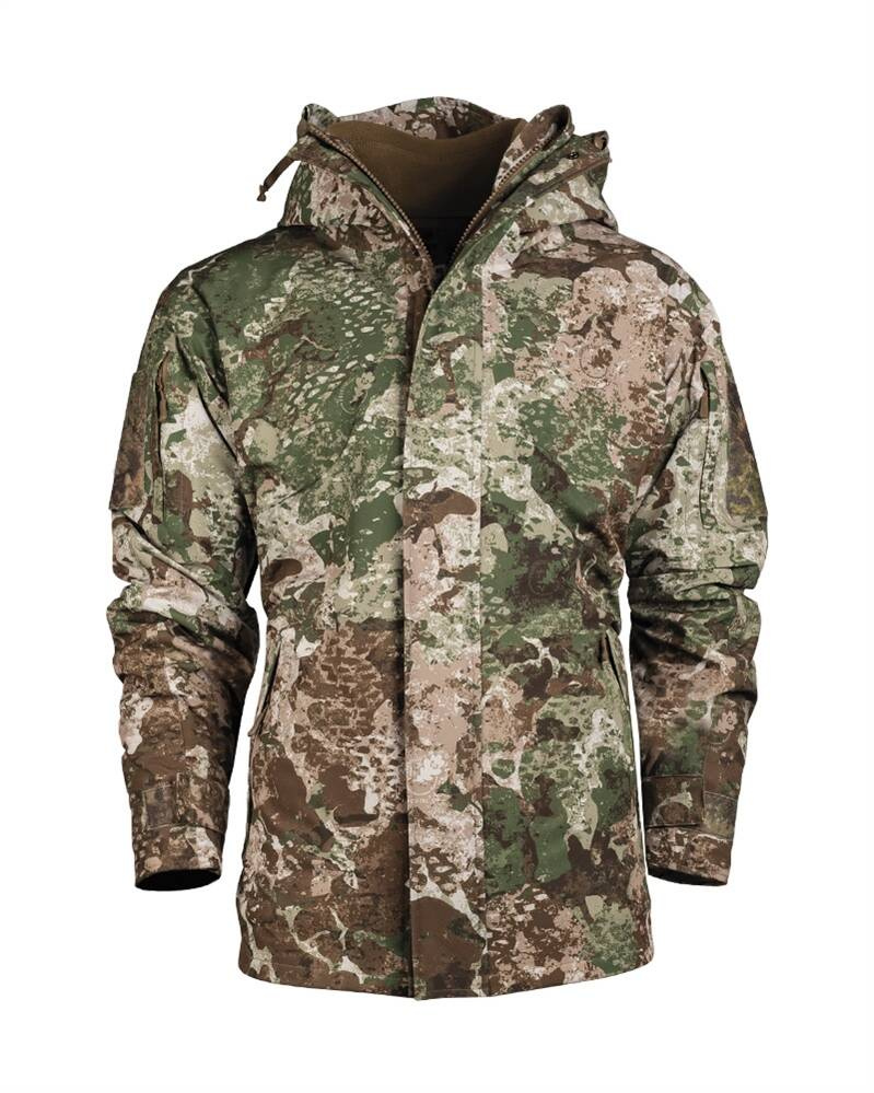 MIL-TEC WET WEATHER JACKET WITH FLEECE LINER GEN.II RANGER GREEN