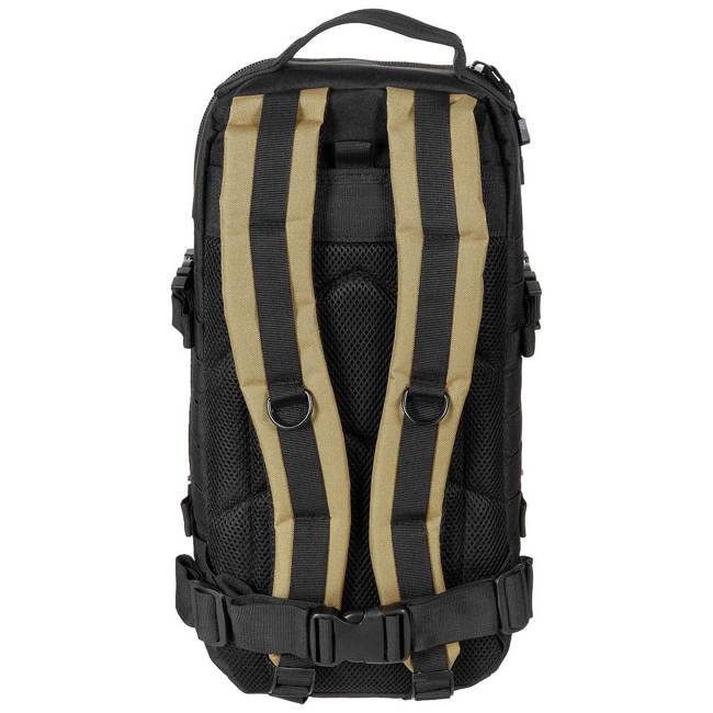Bag, backpack - "Assault Travel" - 20 l - black/coyote