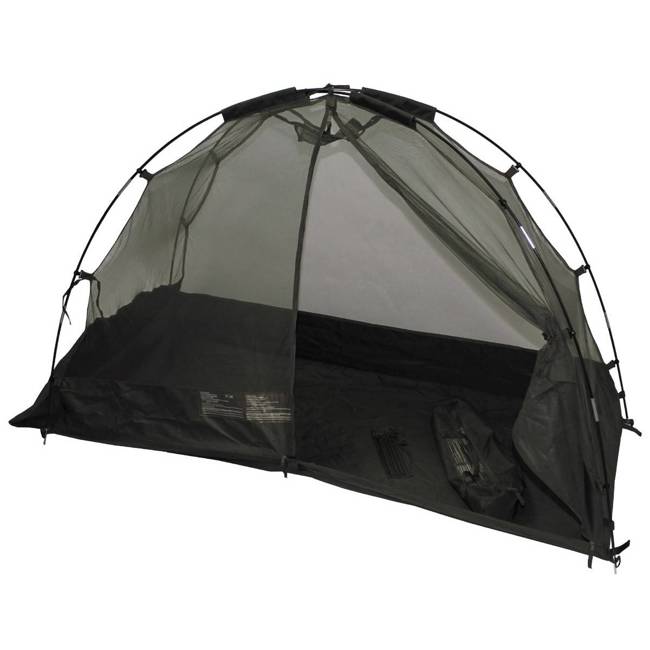 GB MOSQUITO NET - TENT SHAPED - OD GREEN - USED