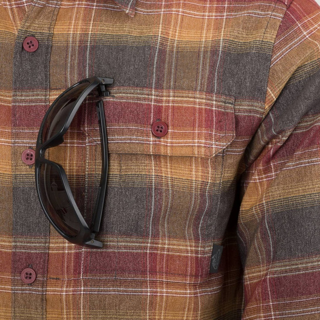 GREYMAN SHIRT - GRAPHITE PLAID - HELIKON