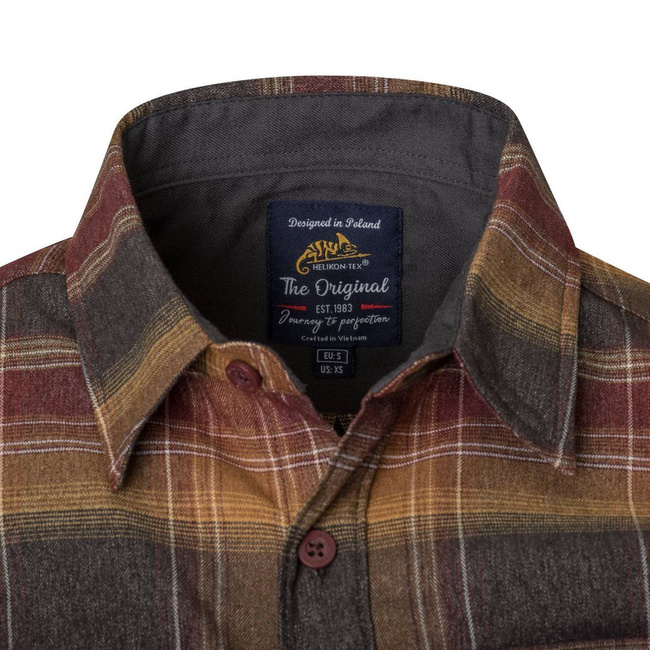 GREYMAN SHIRT - GRAPHITE PLAID - HELIKON