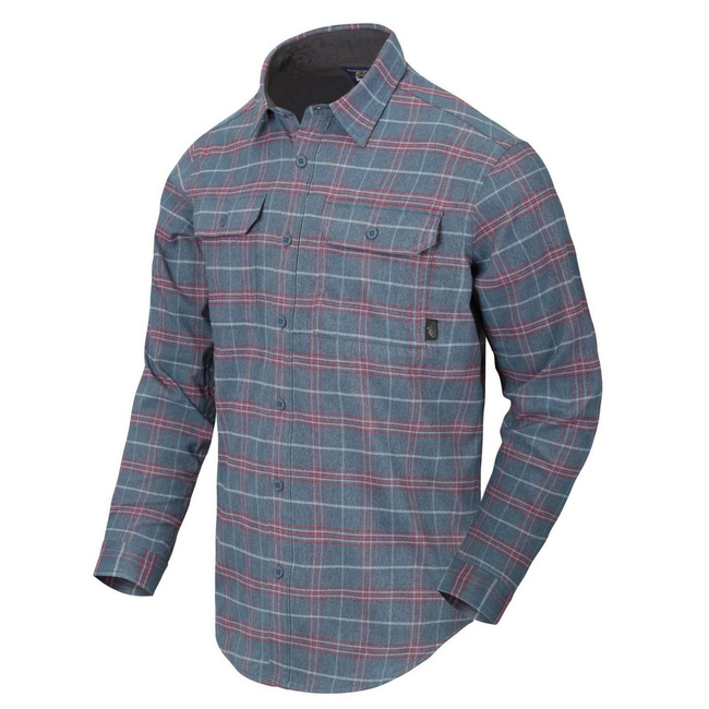 GREYMAN SHIRT - GRAPHITE PLAID - HELIKON