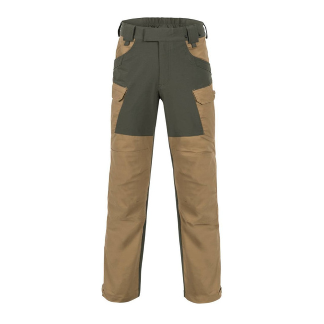 HYBRID OUTBACK PANTS® - DURACANVAS® - Helikon-Tex® - COYOTE/TAIGA GREEN 