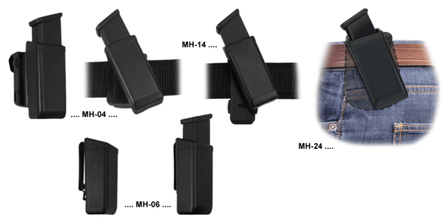 MOLLE Swiveling Plastic Holster For Magazine 9mm coyote
