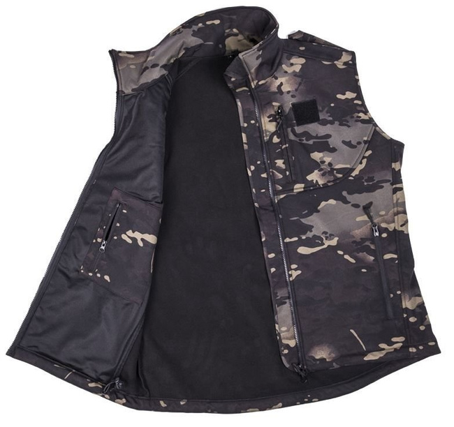 Multicam Black SOFTSHELL VEST