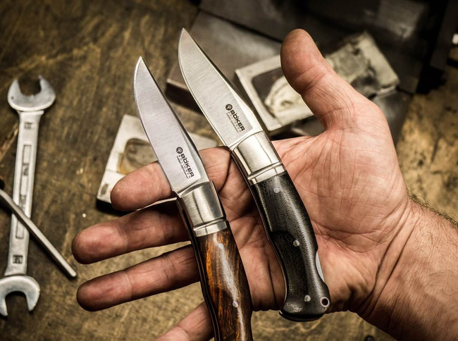 POCKET KNIFE BOXER MICARTA - BOKER PLUS