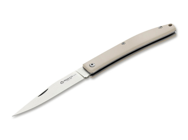 POCKET KNIFE E.D.C KNIFE WHITE MICARTA - MASERIN