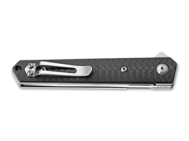 POCKET KNIFE KWAIKEN MINI FLIPPER CARBON - BOKER PLUS