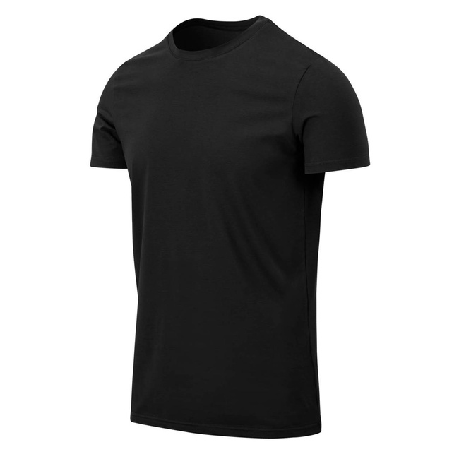 SLIM T-SHIRT - BLACK - HELIKON