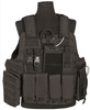 Black COMBAT VEST WITH RELEASE