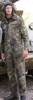 GERMAN TANKMAN COVERALL - WITHOUT LINER - FLECKTARN - MILITARY SURPLUS - USED