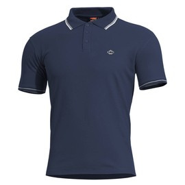POLO T-SHIRT - ANIKETOS STRIPES - Pentagon® - NAVY BLUE