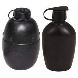 DUTCH PLASTIC BOTTLE - BLACK - USED
