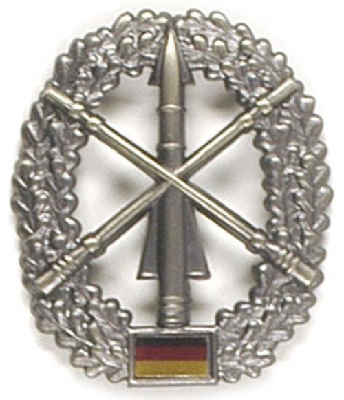 GENUINE GERMAN ARMY METAL BERET BADGE ´HEERESFLUGABWEHR´