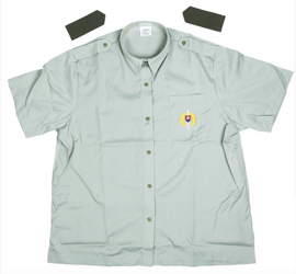 Czech Light Green Short Sleeve Shirt Like New