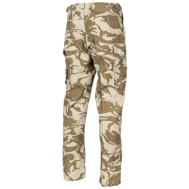 COMBAT PANTS - "TROPICAL" - DPM DESERT CAMO - MILITARY SURPLUS BRITISH ARMY - USED
