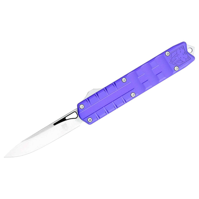 MEDIUM ENFORCER PURPLE DROP NOT SERRATED POCKET KNIFE - BOKER