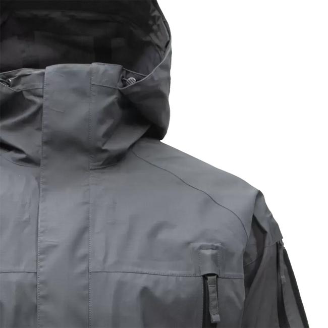 PRG 2.0 waterproof and windproof tactical jacket - Professional Rain Garment - Grey - Carinthia 