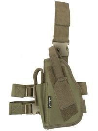 UNIVERSAL HOLSTER FOR THE LEFT SIDE - LOW RIDE - Mil-Tec - OD