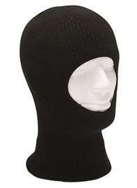 ONE-HOLE ACRLYIC BALACLAVA - Mil-Tec - BLACK