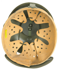 German Helmet Liner Used Deco