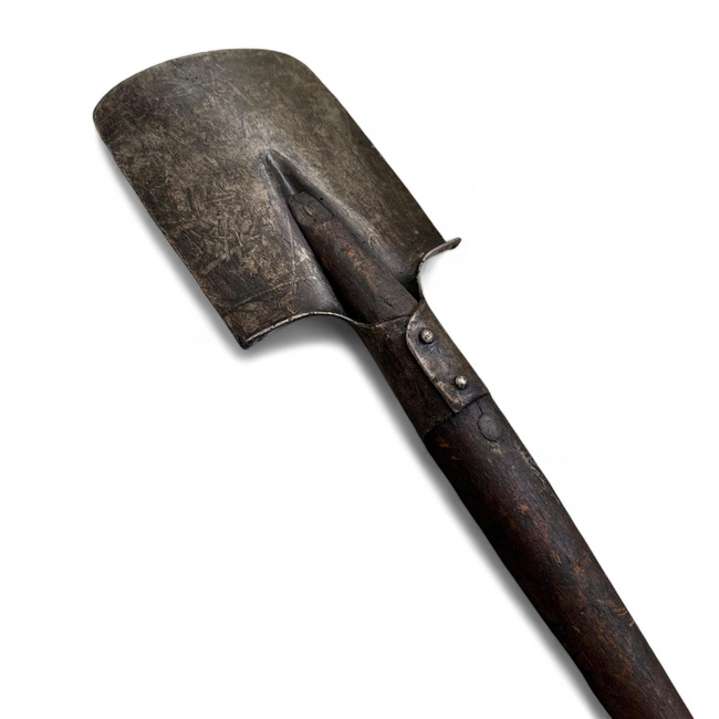SMALL MILITARY INFANTRY SHOVEL - ROMANIAN ARMY SURPLUS - USED