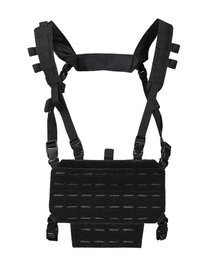 LIGHTWEIGHT TACTICAL CHEST RIG - Mil-Tec® - BLACK