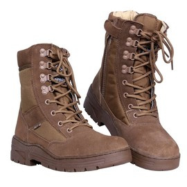 Side zip Sniper Boots - Coyote