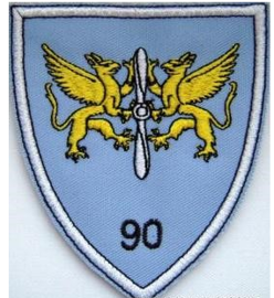 Emblem - Aviation Base 90 - Blue