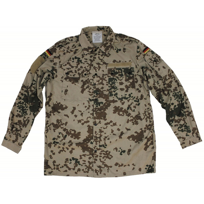 BW JACKET - "TROPEN" - BW TROPICAL CAMO - MILITARY SURPLUS - USED