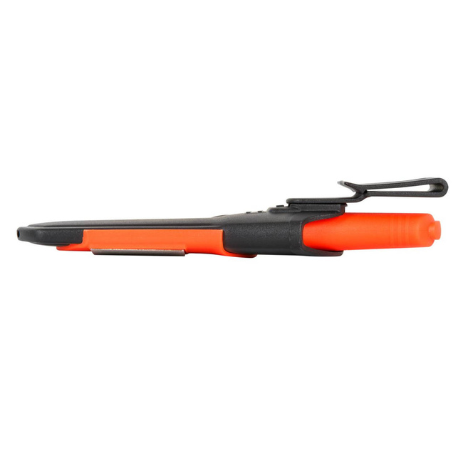 KNIFE - BUSHCRAFT SURVIVAL - WITH SHEATH, SHARPENER AND FIRE STARTER - MORAKNIV® - ORANGE