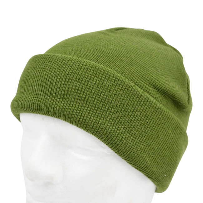 Winter cap - Military surplus from the Danish army - Green - Used