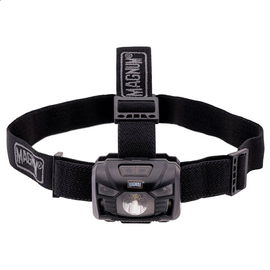 MAGNUM TROOPER HEADLIGHT - GRI INCHIS/ NEAGRA