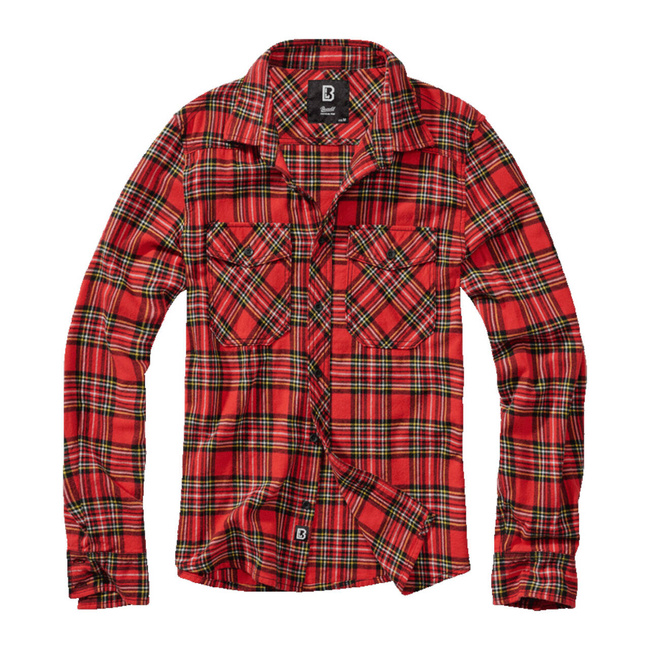 CHECK LONG SLEEVE SHIRT - TARTAN - BRANDIT