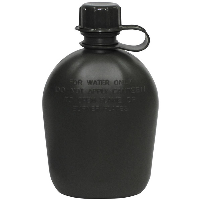 US PLASTIC CANTEEN - BPA FREE - 1 L - MFH - OD GREEN