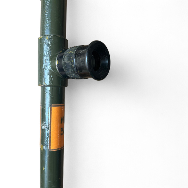 Portable Military Periscope - Russian version - 5x8° Optics / 500 m - Romanian Army Surplus - I.O.R. BUCHAREST - Olive Green - In Good Condition (DECORATIVE)