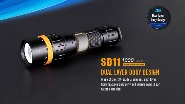 FLASHLIGHT - SD11 - FENIX®