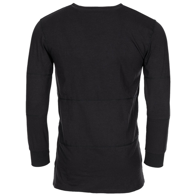 Long Sleeve Winter Shirt - Turkish Army Military Surplus - Black - Like New