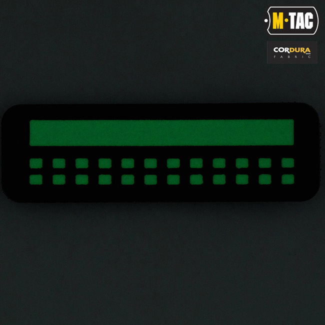 FLAG PATCH (mini rectangle) - 25 x 80 mm - LASER CUT - RANGER GREEN/GID - M-TAC