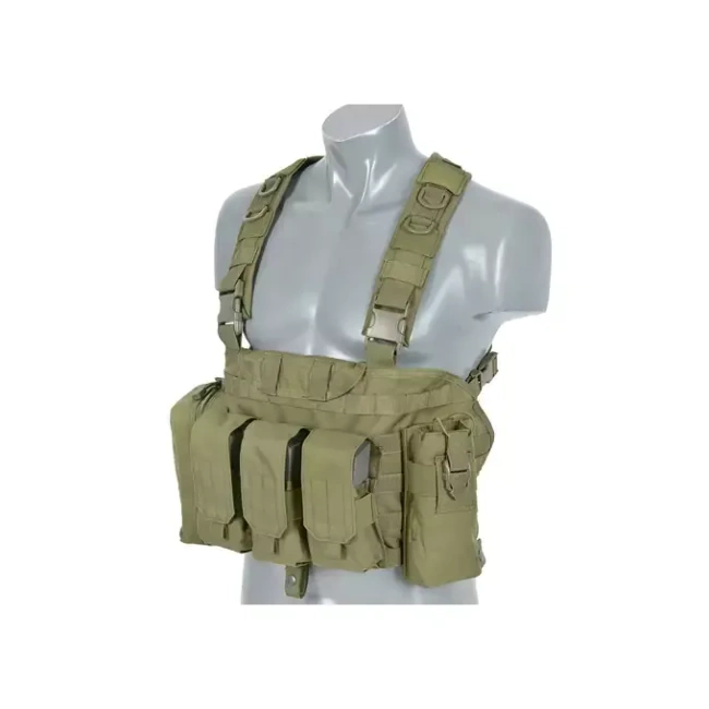 Force Recon Chest Harness - MOLLE - Olive - 8FIELDS