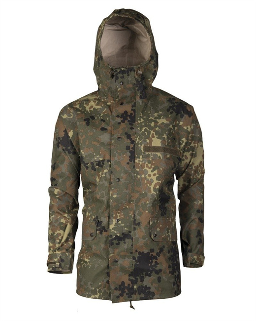 WET WEATHER JACKET - "TEESAR®" - GERMAN CAMOUFLAGE FLECTAR