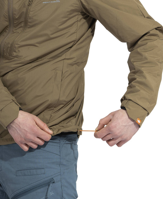 JACKET - "ANEMOS WINDBREAKER" - PENTAGON - COYOTE