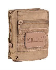 MULTI-PURPOSE POUCH WITH HOOK N LOOP BACKSIDE - Mil-Tec® - DARK COYOTE
