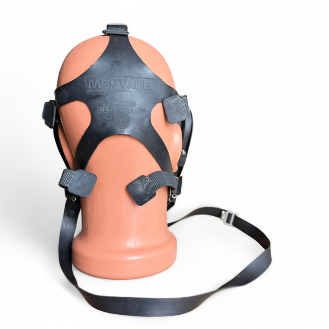 MSA AUER ULTRA ELITE GAS MASK FOR FIREFIGHTERS - USED, IN GOOD CONDITION - FOR DECORATION