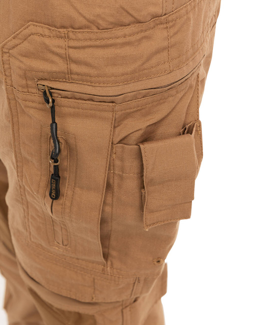 COMBAT PANTS WITH SOFT KNEEPAD, COYOTE TAN - OPENLAND TACTICAL