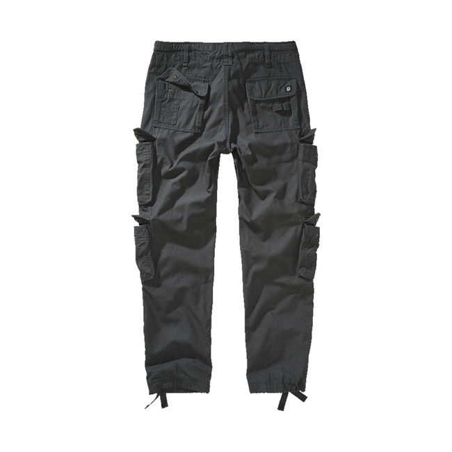 Pure Slim Fit Cargo Trousers for Men - Anthracite - Brandit